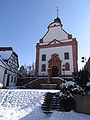 Wallfahrtskirche St. Stephan, Mainz-Marienborn. März 2006.