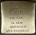 Stolperstein für Selma Eckstein (Kurfürstenstraße 18)
