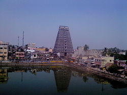 Tower of Ulagalantha Perumal Temple