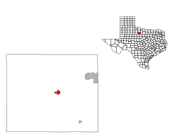 Throckmorton County Throckmorton.svg