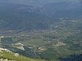 Долина Неретвы, вид с Вележа