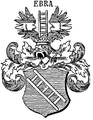 Wappen derer von Ebra bei Johann Siebmacher