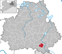 Läget för kommunen Wilthen i Bautzen