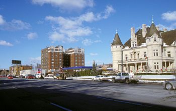 Woodward Avenue in Detroit, Michigan