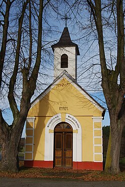 Kaple Nejsvětější Trojice v Čenkově.