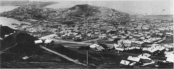 Панорама Владивостока, конец XIX — начало XX века
