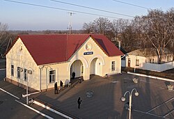 Bobrovytsia railway station