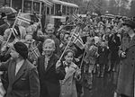 Norges nationaldag firas i Stockholm den 17 maj 1945.