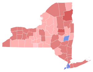 1926 United States Senate Election in New York by County.svg