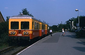 Museumsfahrzeug 4302 in Puurs 1997