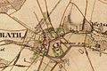 Die Ortslage Wickrath auf der Urkatasterkarte von 1846