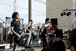 Abandon All Ships на Cactus Courtyard venue в Лаббок (Техас)