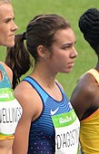 Abbey D’Agostino Rang zwölf in 16:16,47 min