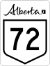 Highway 72 marker