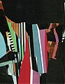 Alix Rist - Sonatine (1969) - Carton d'exposition Musée d'Art Moderne de la Ville de Paris, 1988