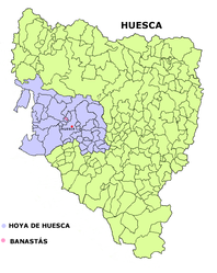 Banastás – Mappa