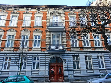 Main frontage