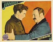 Description de l'image Betrayal Lobby Card 1929.jpg.