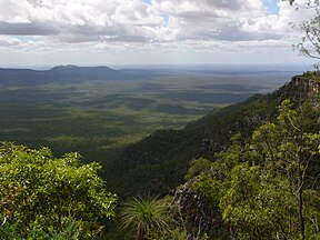 Blackdown-Tableland-Nationalpark von oben