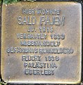 Braunschweig Friedrich-Wilhelm-Straße 1 Stolperstein Salo Pajem