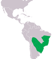 Distribución de Caiman latirostris