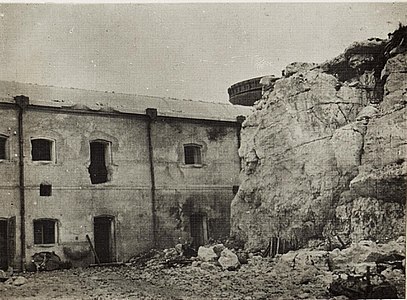 Blok baterie po rakousko-uherské jarní ofenzívě 1916