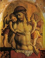 Pietà di Montefiore, 1471, Λονδίνο, Εθνική Πινακοθήκη