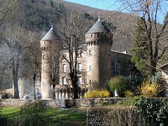 Le château du Rey à Saint-André-de-Majencoules (Pont d'Hérault).