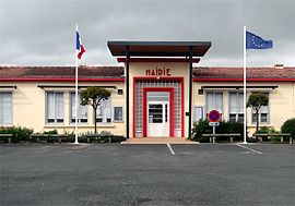 The town hall in Champagné-les-Marais