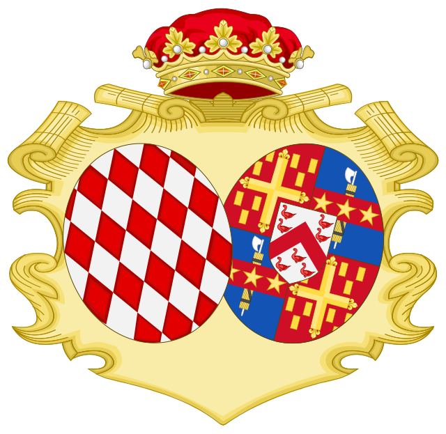 Description de l'image Coat of Arms of Louise, Princess of Monaco.svg.