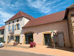 La mairie de Colombier-en-Brionnais en Saône-et-Loire.