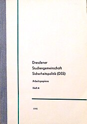 Erstes Heft der DSS-Arbeitspapiere, Heft 4, Dezember 1990. Noch im IWBS-Layout.