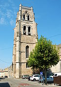 Clocher de l'église Saint-Saturnin.