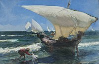 En la costa de Valencia - Joaquín Sorolla y Bastida.jpg