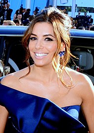 According to DNA testing, Eva Longoria's Mexican-American ancestry consists of 70% European, 27% Asian and Indigenous and 3% African origin.[174]