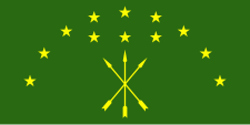 Drapeau de la Adyguée