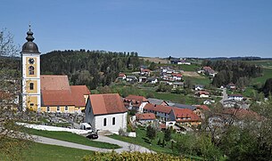 Ortszentrum von Niederwaldkirchen