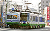 Fukutetsu 200 series (left) and 770 series EMUs in 2008