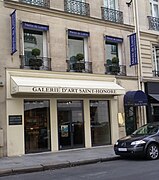 Galerie d'Art Saint-Honoré au no 69.