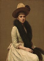 Portrait de Sonia, 1890, Washington, National Gallery of Art.