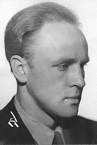 Ingvar Lidholm omkring 1945.