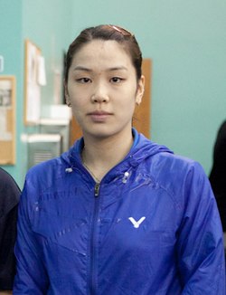 Jung Kyung-eun 2011 US Open Badminton 1.jpg