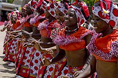 Kenyai táncosok