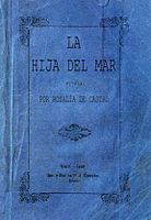 La hija del mar, novela. Vigo. 1859. Juan Compañel.