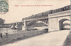 TOUL - Pont du Chemin de fer de Toul à Pont-Saint-Vincent