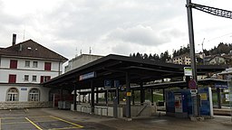 Järnvägsstationen i Les Hauts-Geneveys