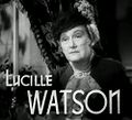 Pienoiskuva sivulle Lucile Watson