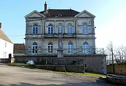 Skyline of Montmirey-le-Château