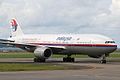 Malaysia Airlines Boeing 777-200ER taxiing