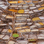 Maras salt ponds - Cusco Region, Peru; built in AD200-AD900 by the Chanapata culture, pre-dating the Incas.